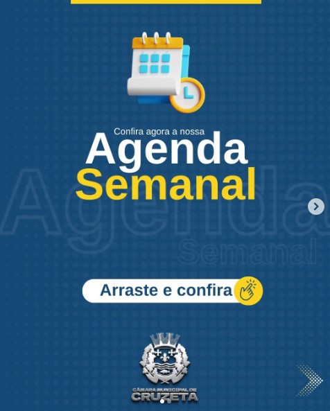 Confira a nossa agenda semanal!