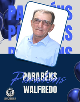  Câmara Municipal de Vereadores de Cruzeta tem a alegria de parabenizar o vereador Walfredo Cesino