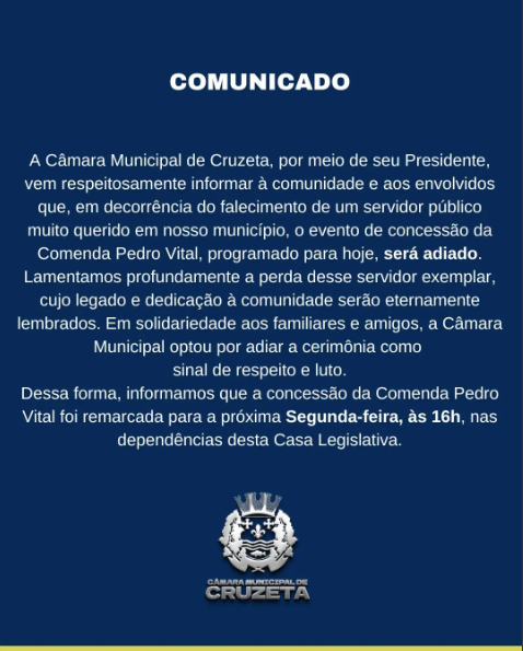 COMUNICADO!