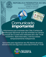 COMUNICADO!