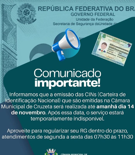 COMUNICADO!