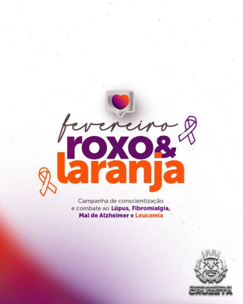 Em fevereiro, pintamos o mundo com as cores do combate e da esperança: o roxo simboliza a luta contra o lúpus, fibromialgia e Alzheimer